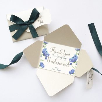 Bridesmaid Card 1
